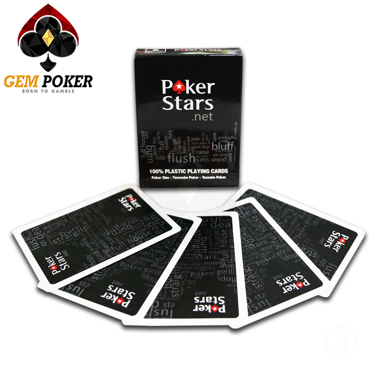 BÀI POKER COPAG POKERSTARS 100% PLASTIC