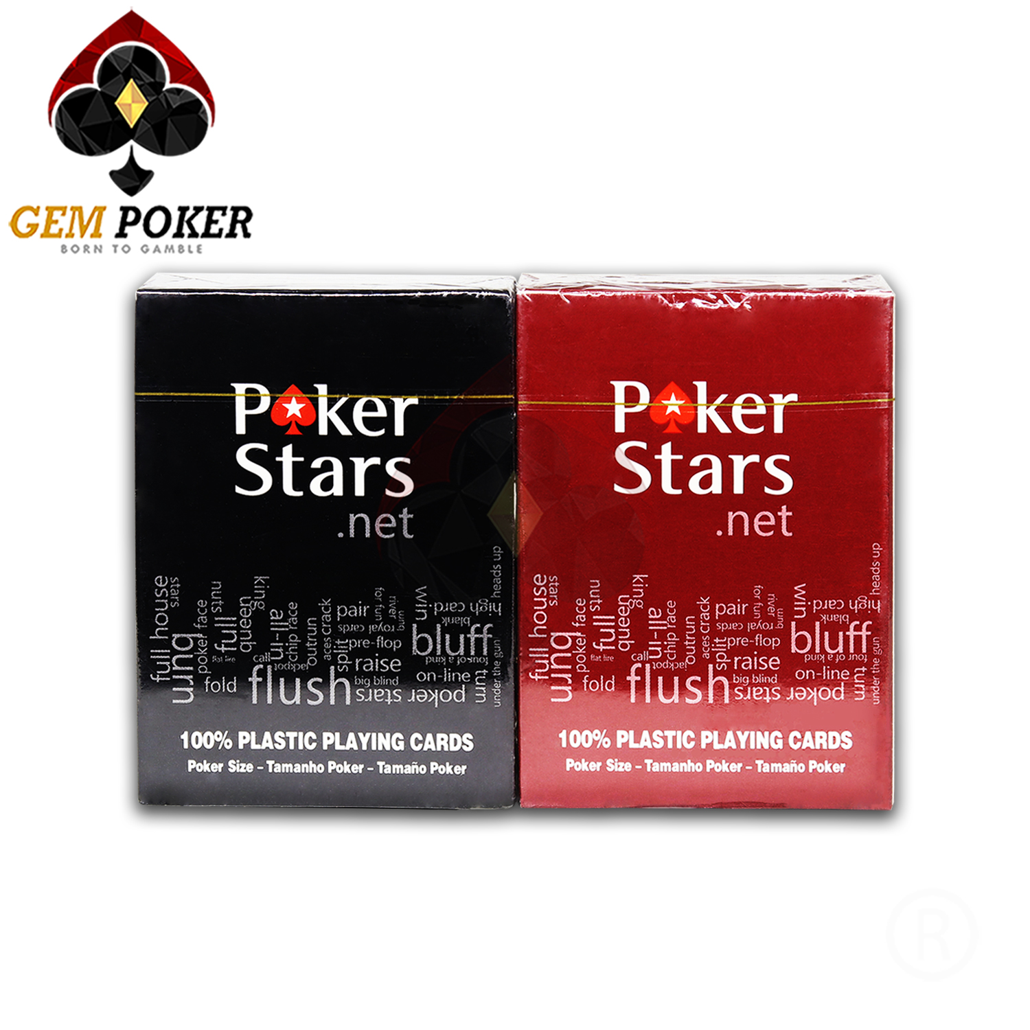 BÀI POKER COPAG POKERSTARS 100% PLASTIC