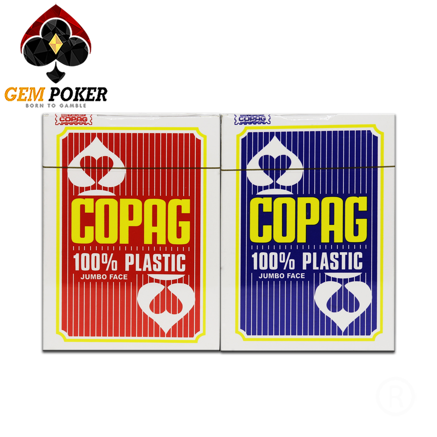 COPAG POKER CARDS JUMBO 100 PLASTIC