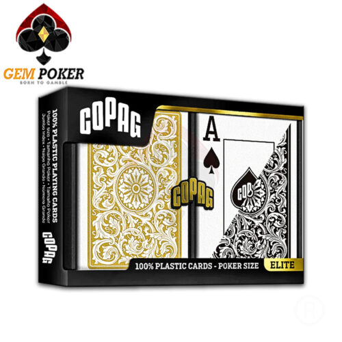 BÀI POKER COPAG 1546 BLACK-GOLD