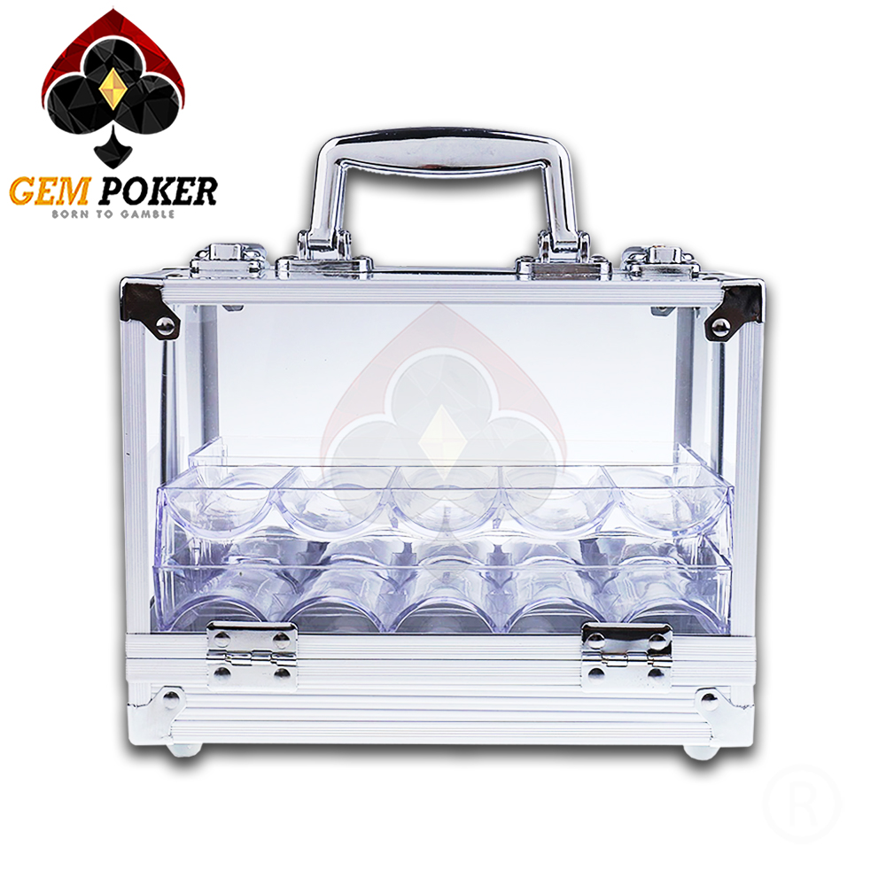 CASE 600 CHIP POKER ACRYLIC CAO CẤP