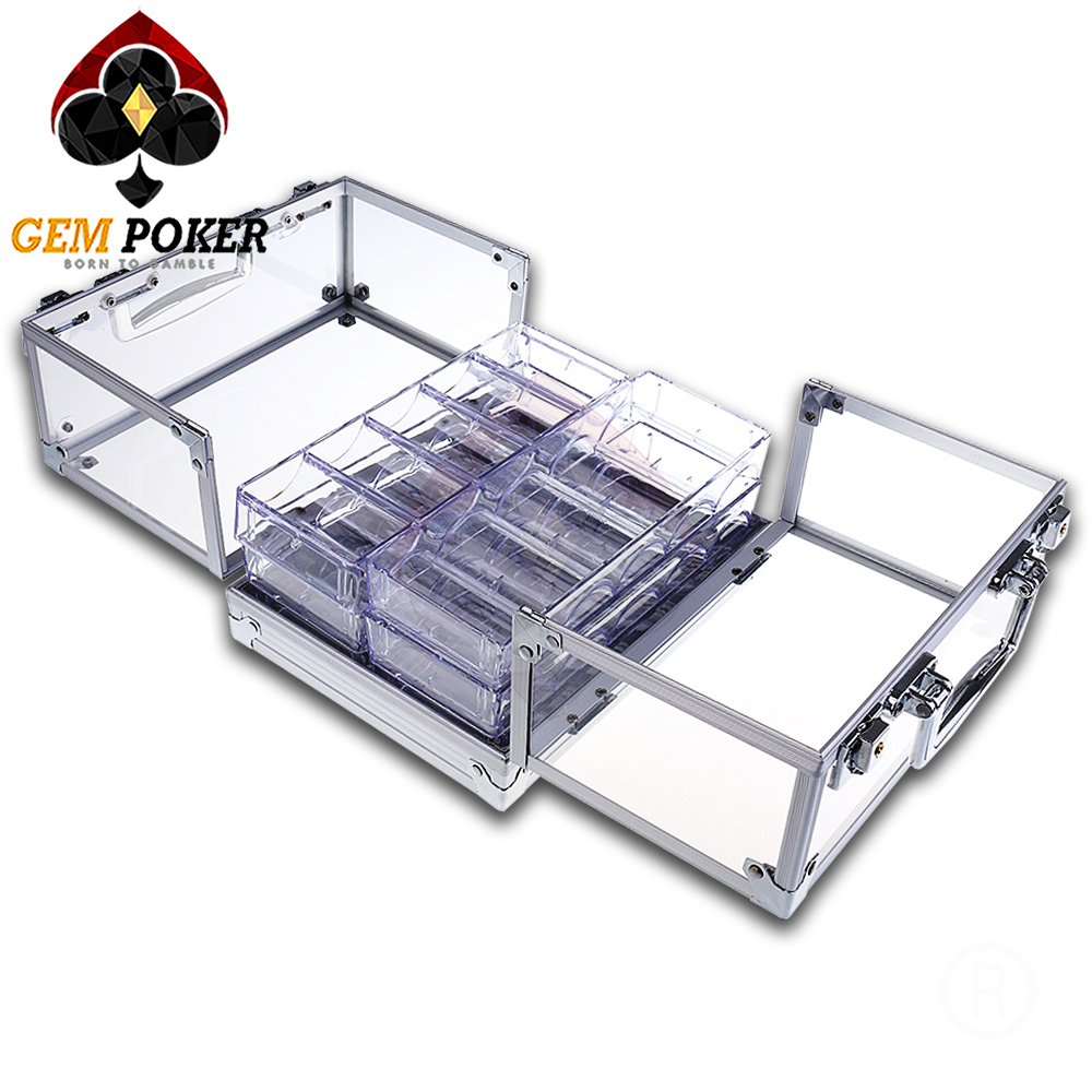 CASE 600 CHIP POKER ACRYLIC CAO CẤP