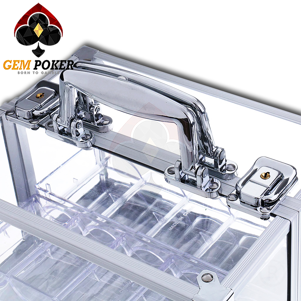 CASE 600 CHIP POKER ACRYLIC CAO CẤP