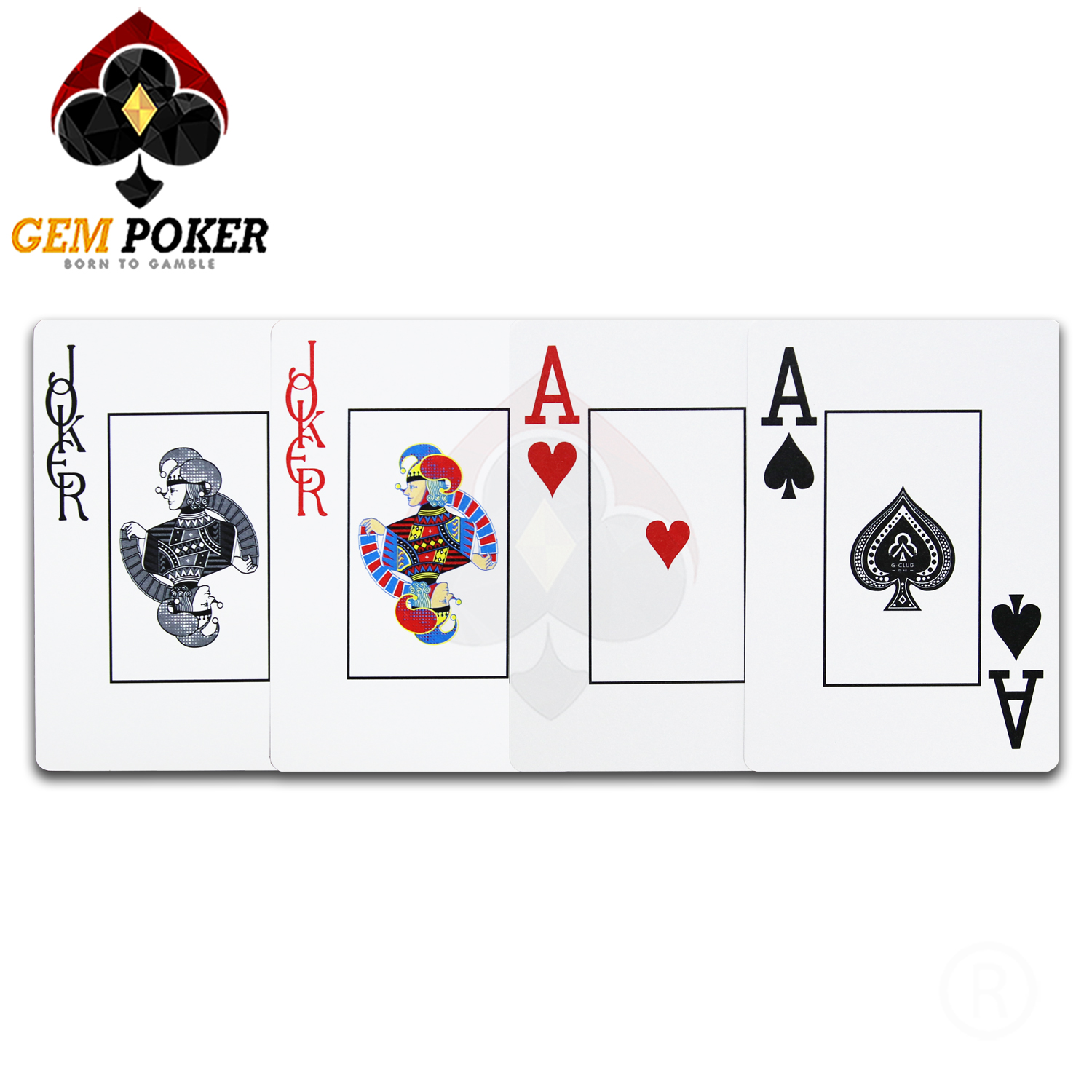 GYT POKER PLAYING CARDS 100% PLASTIC