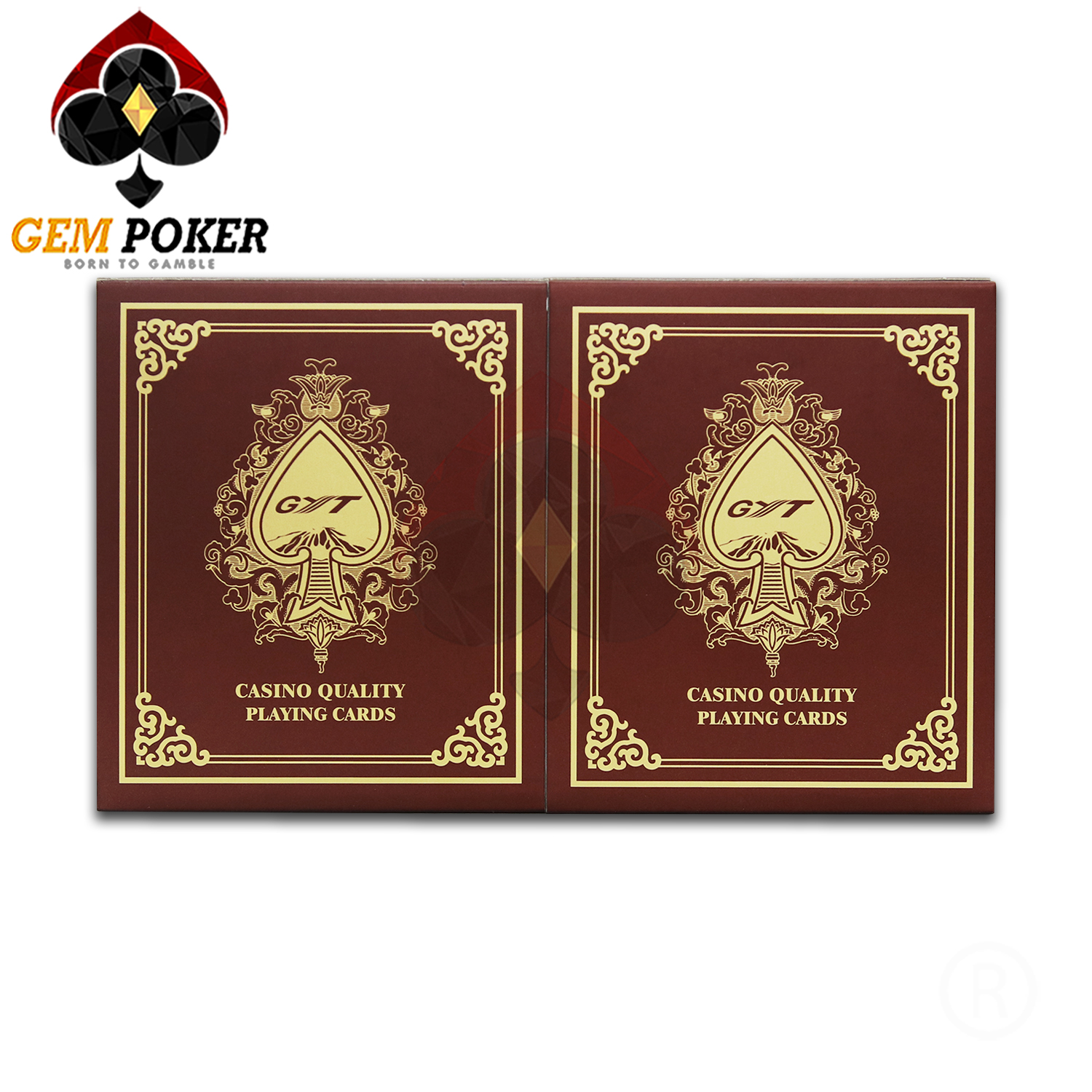 GYT POKER PLAYING CARDS 100% PLASTIC