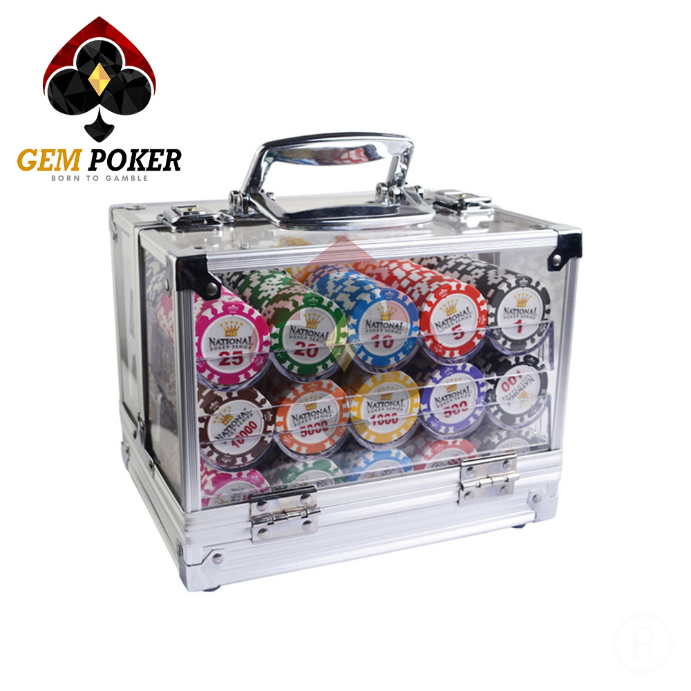 CARRIER CASE 600 CHIPS WITH LOCKS