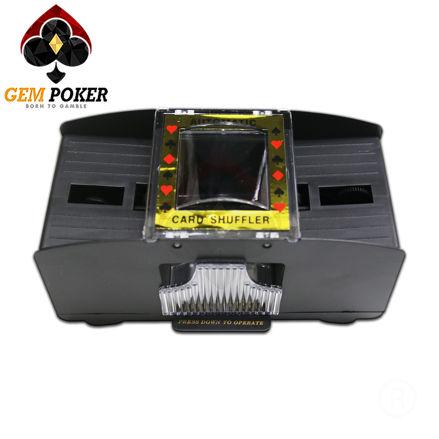 PREMIUM 2 SET PLASTIC CARD SHUFFLER