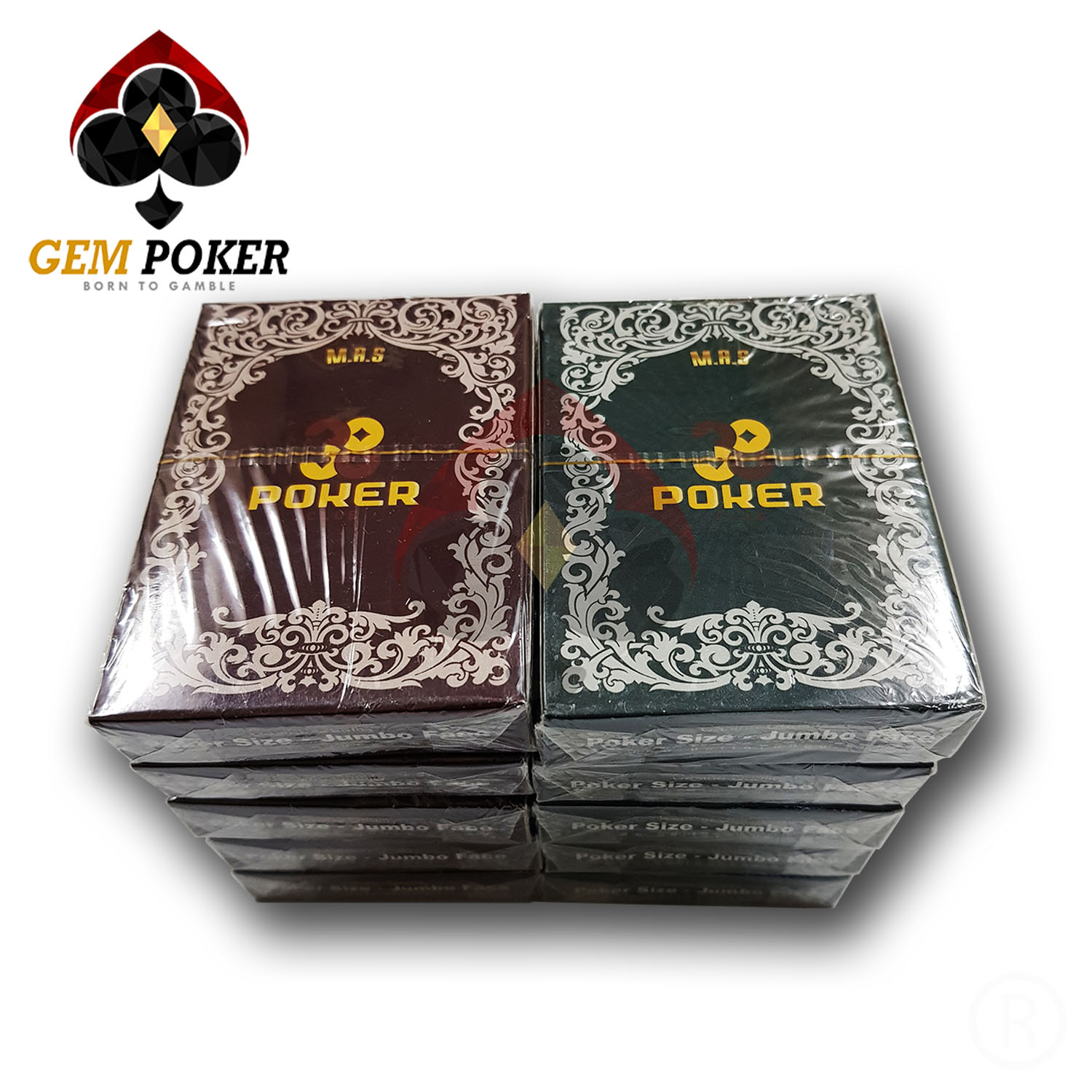 CLUB 38 POKER PLAYING CARDS 100% PLASTIC