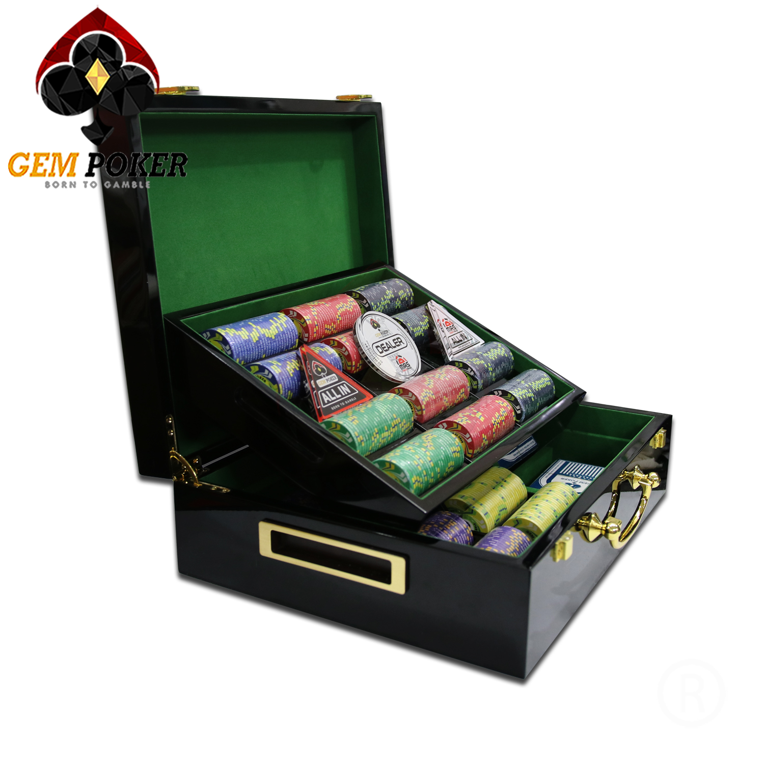POKER CHIP SET 500 TYPHOON