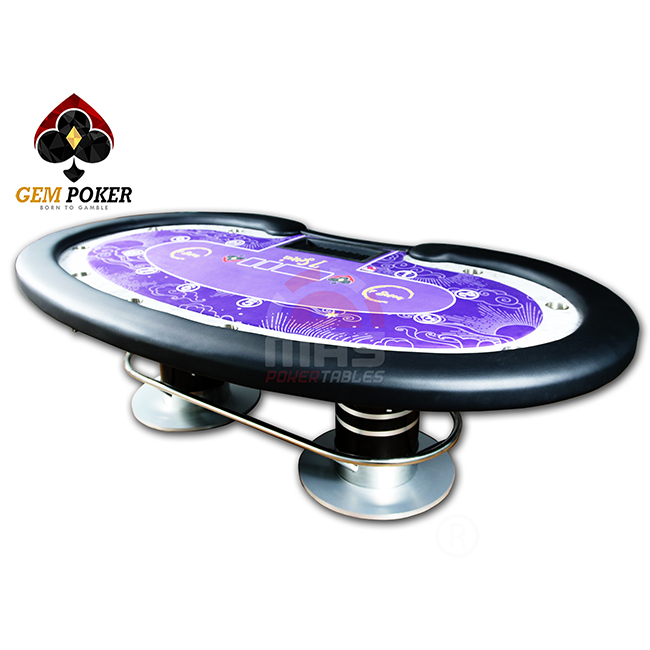 LUX SERIES POKER TABLE PURPLE SKY P40