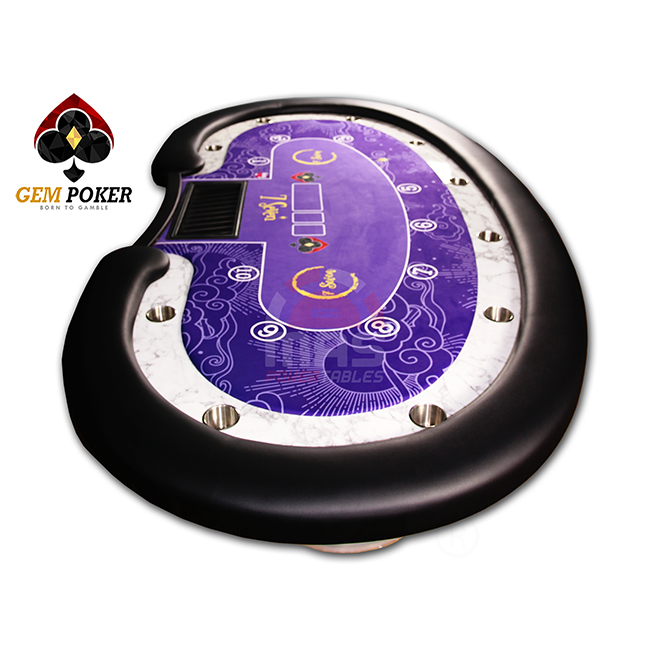 LUX SERIES POKER TABLE PURPLE SKY P40