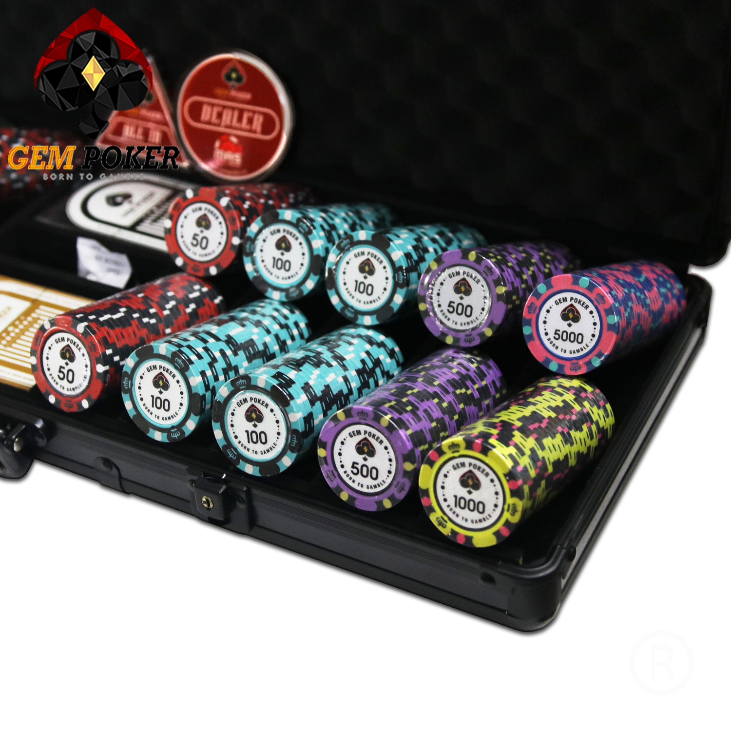 CLAY POKER CHIP SET 500 BIGBANG