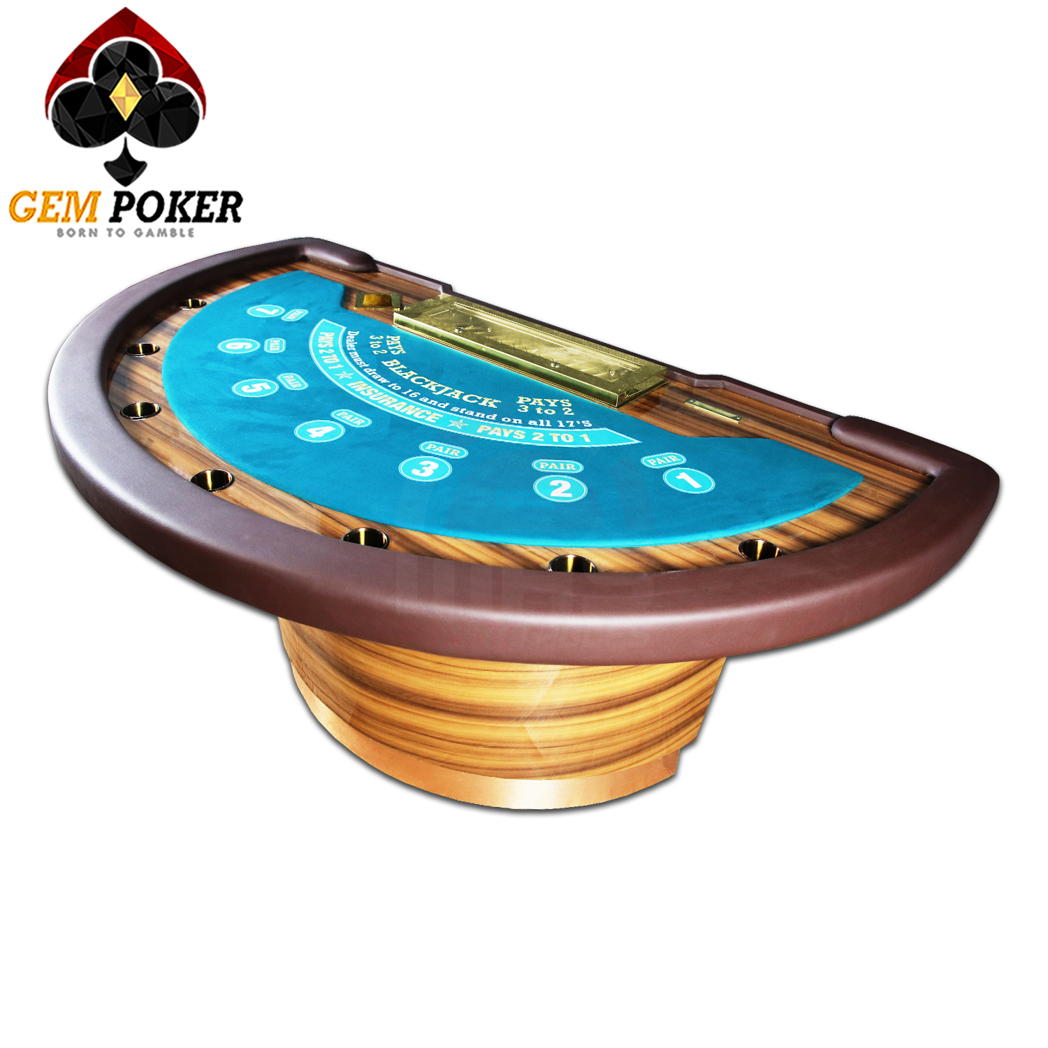 Print bàn blackjack bán nguyệt