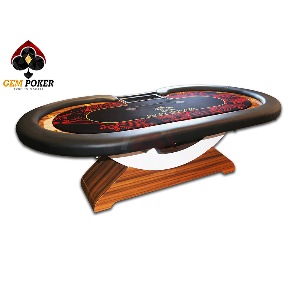 LUX SERIES POKER TABLE RED GLORY P41