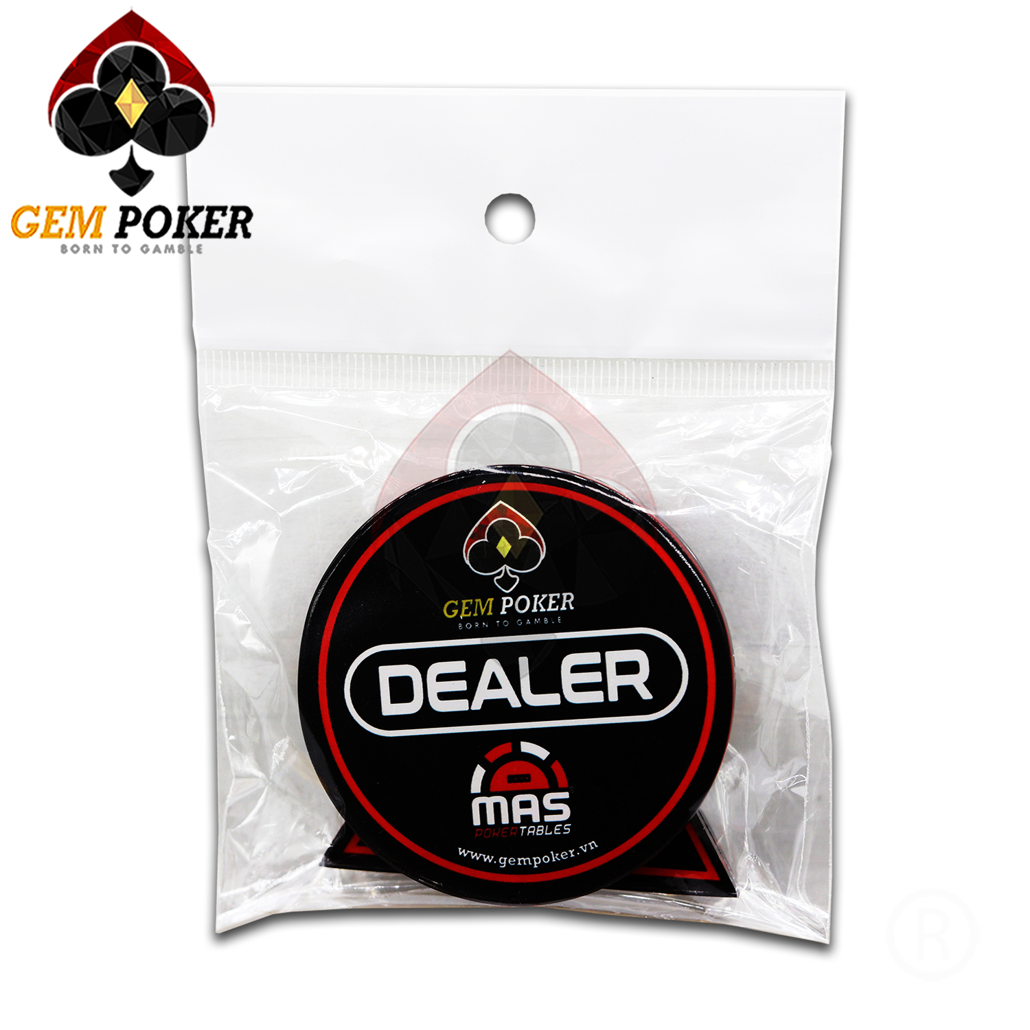 SET NÚT POKER DEALER & ALL-IN CAO CẤP