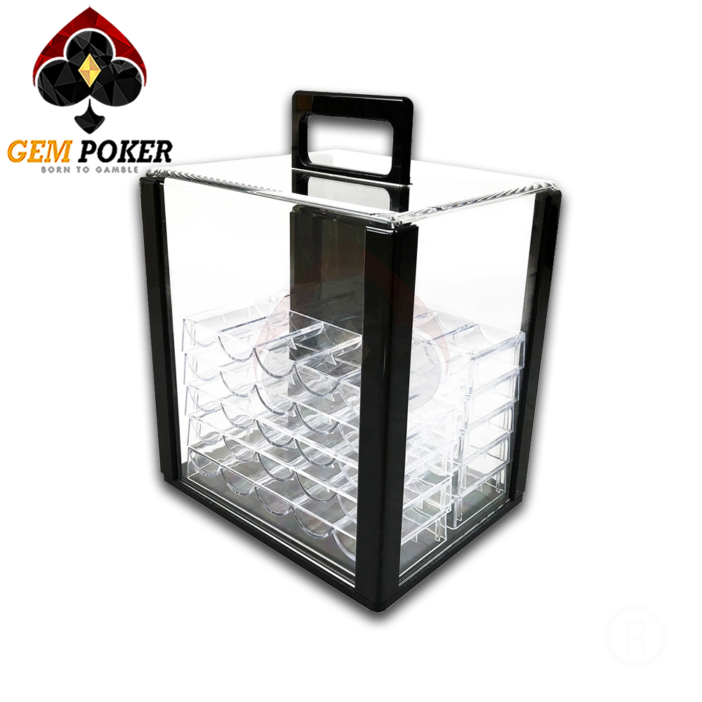 CASE 1000 CHIP POKER HEAVY DUTY