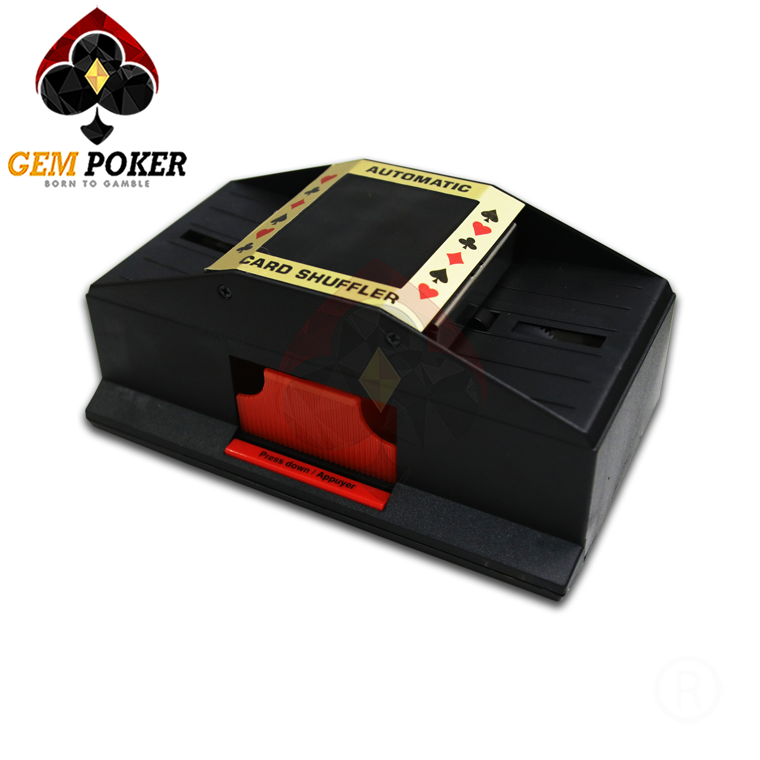 AUTOMATIC CARD SHUFFLER 2 DECKS