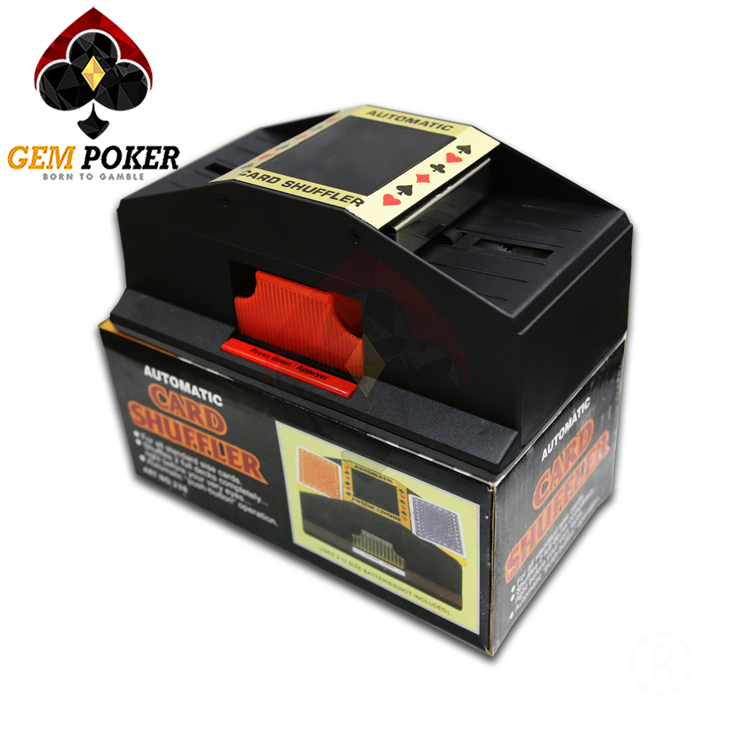 automatic card shuffler in stores