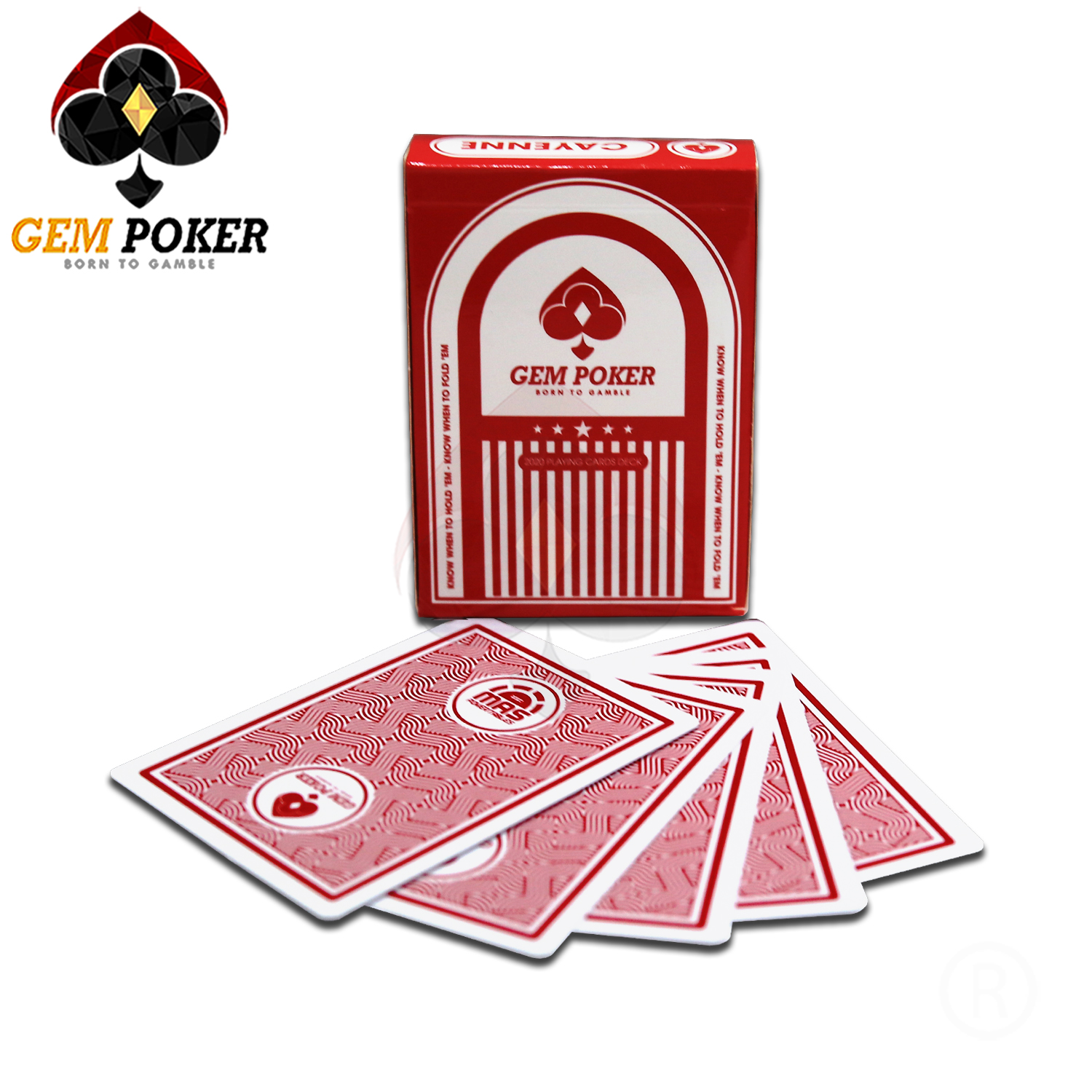 GEM POKER PLAYING CARDS