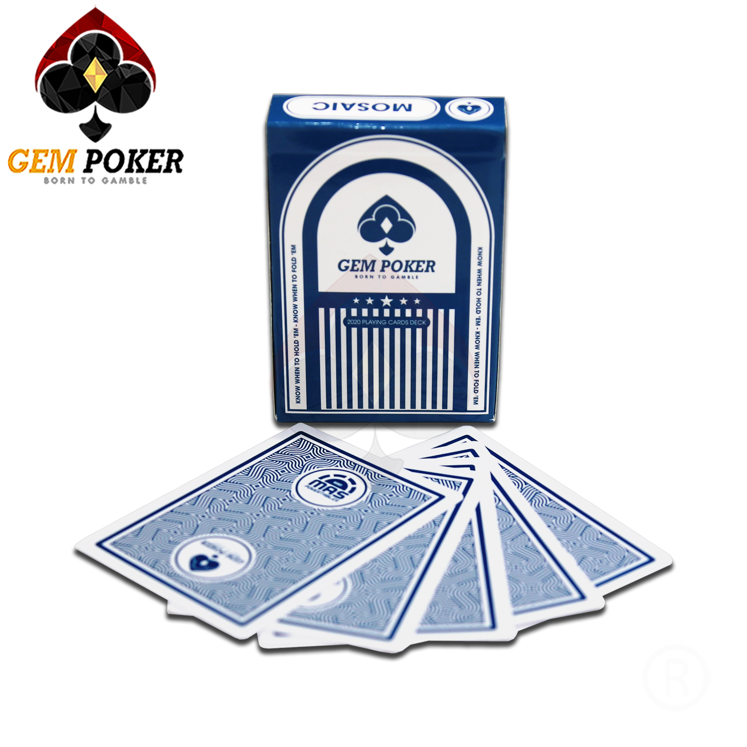 GEM POKER PLAYING CARDS