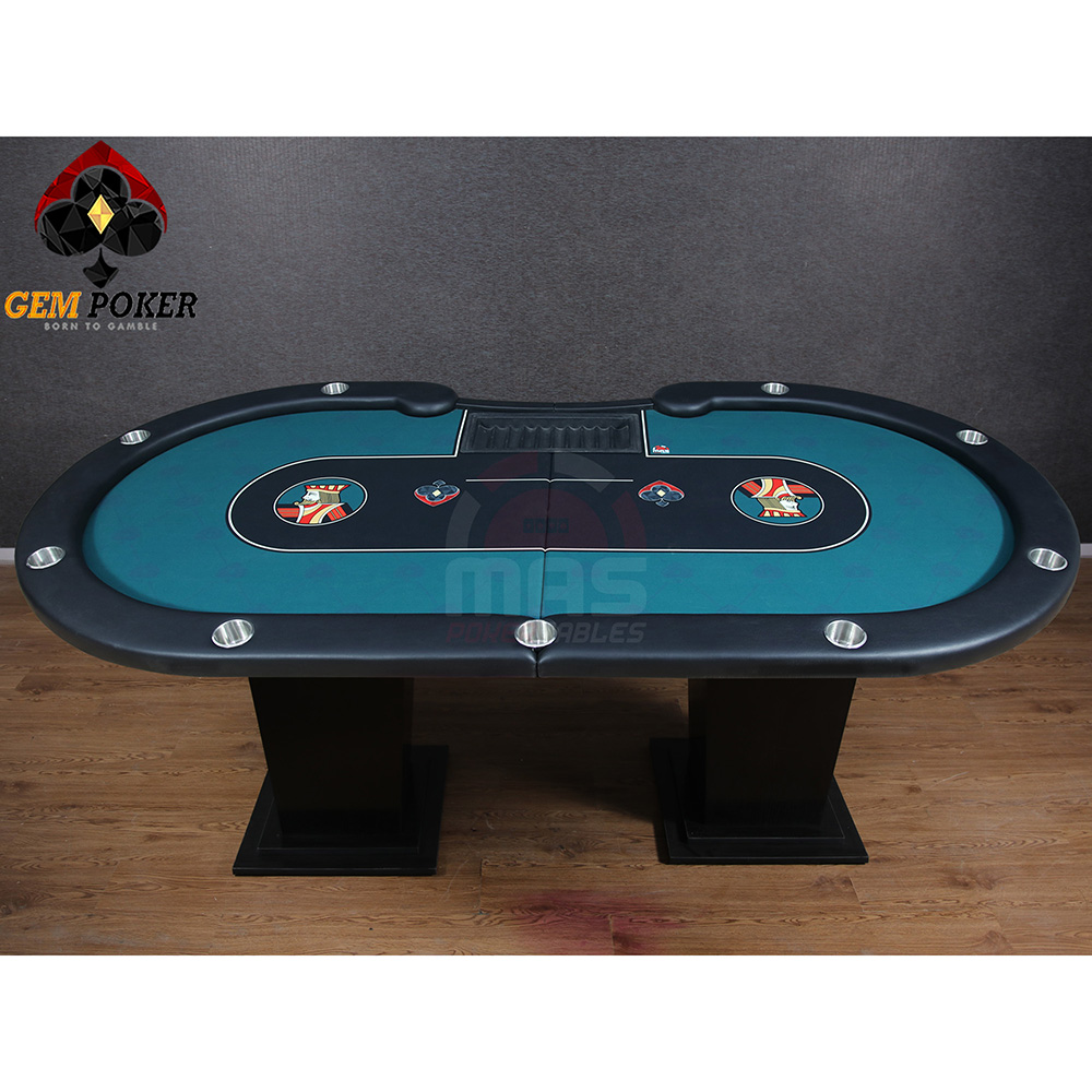 FOLDING POKER TABLETOP - GEM KING