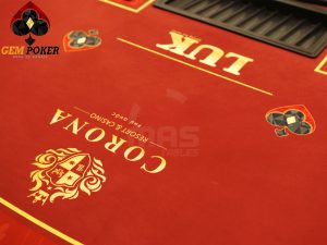 LUX SERIES POKER TABLE LUK CORONA P39