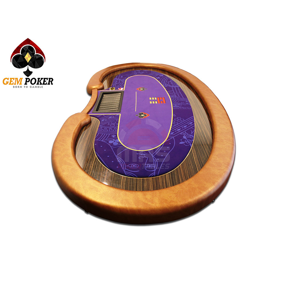 LUX SERIES POKER TABLE CRESCENT MOON P51