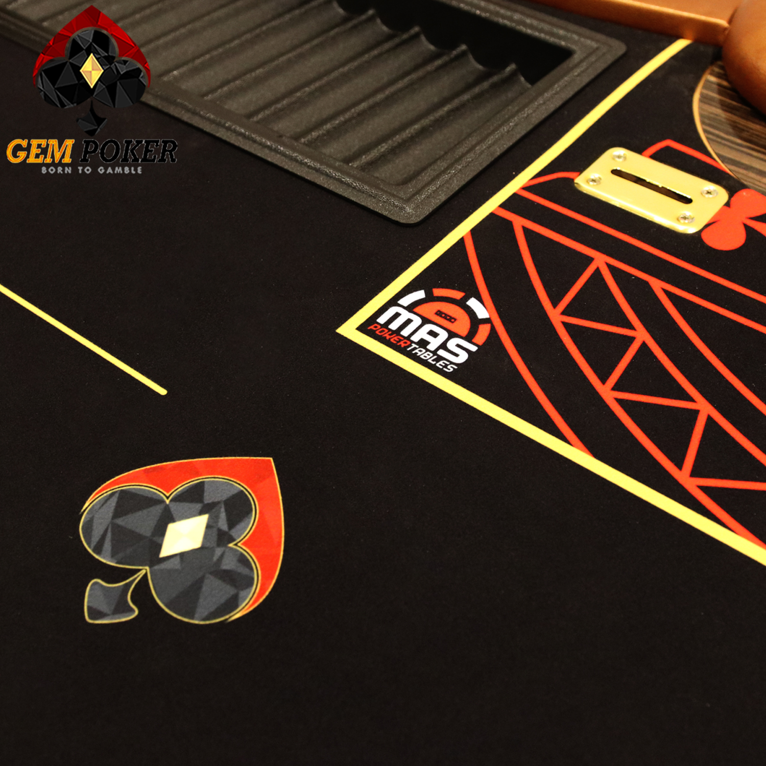 LUX SERIES POKER TABLE SOLAR ECLIPSE P52