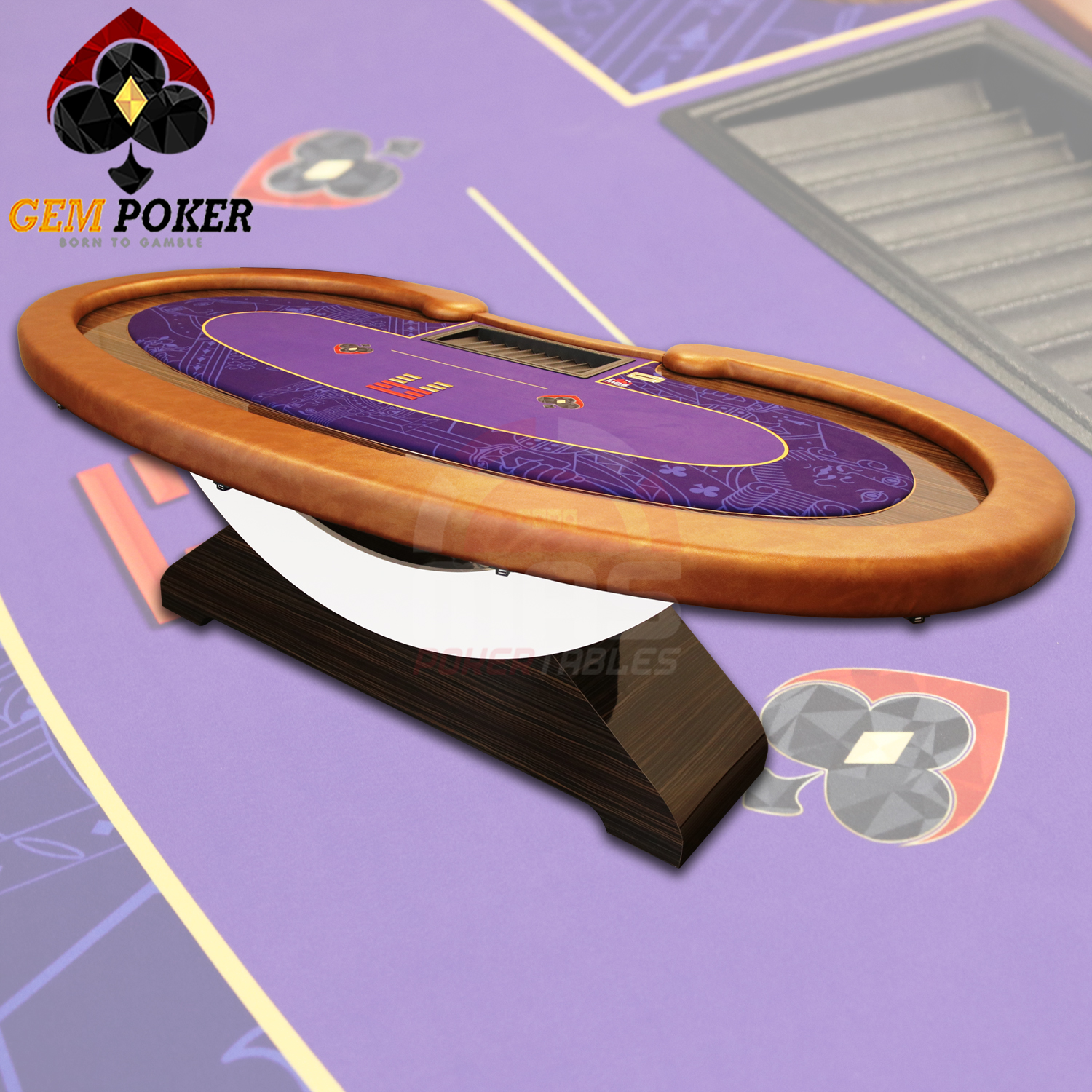 Bàn Poker Vip Crescent 