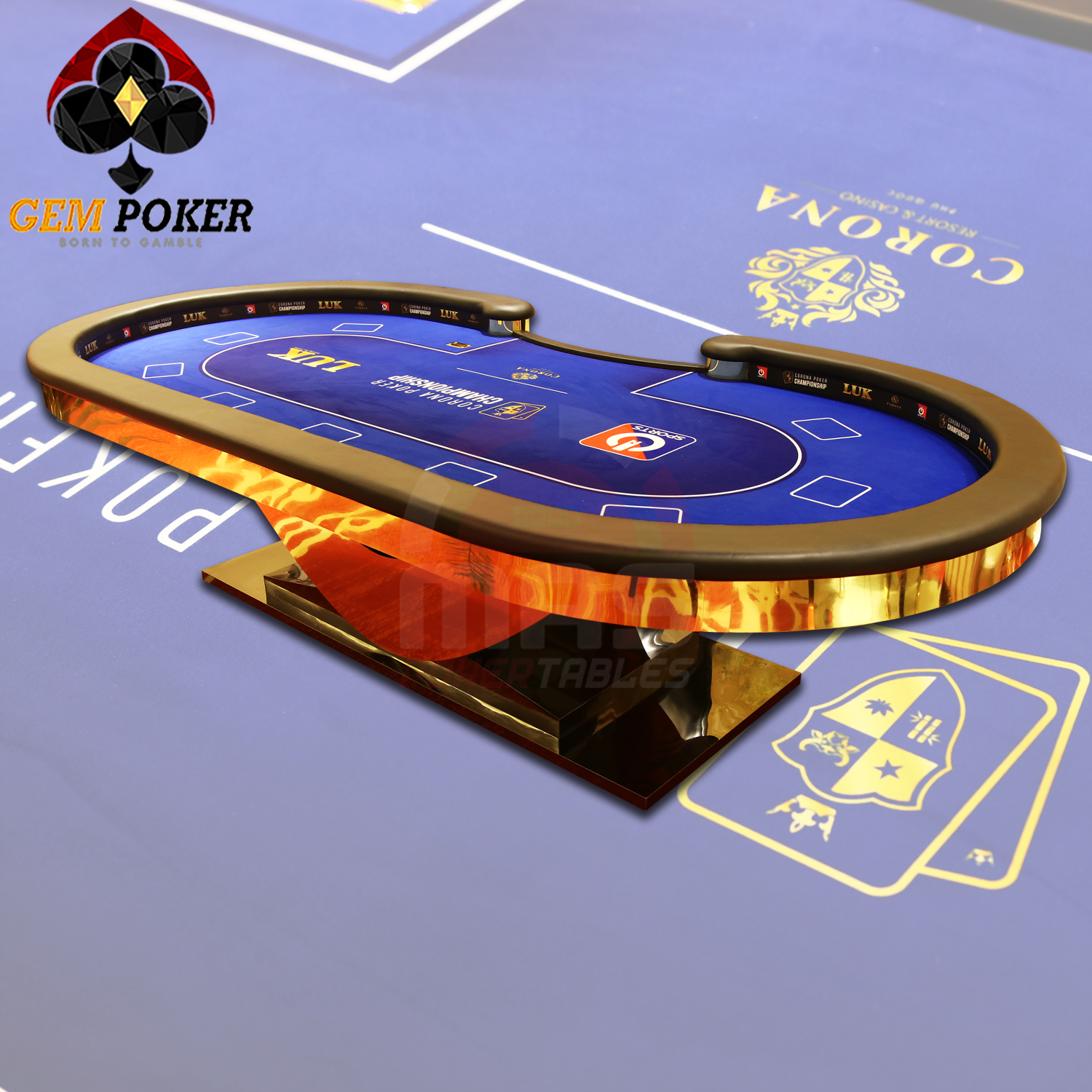 BÀI GEM POKER RFID® 100% PLASTIC