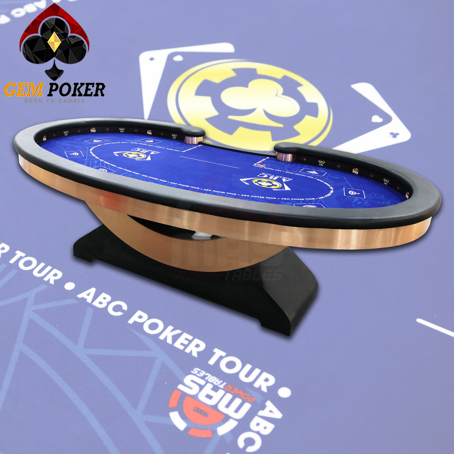 BÀI GEM POKER RFID® 100% PLASTIC