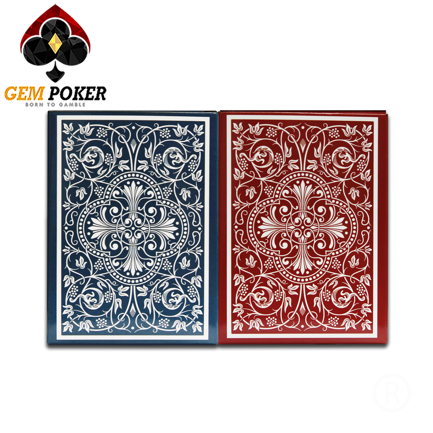 BÀI GEM POKER RFID® 100% PLASTIC