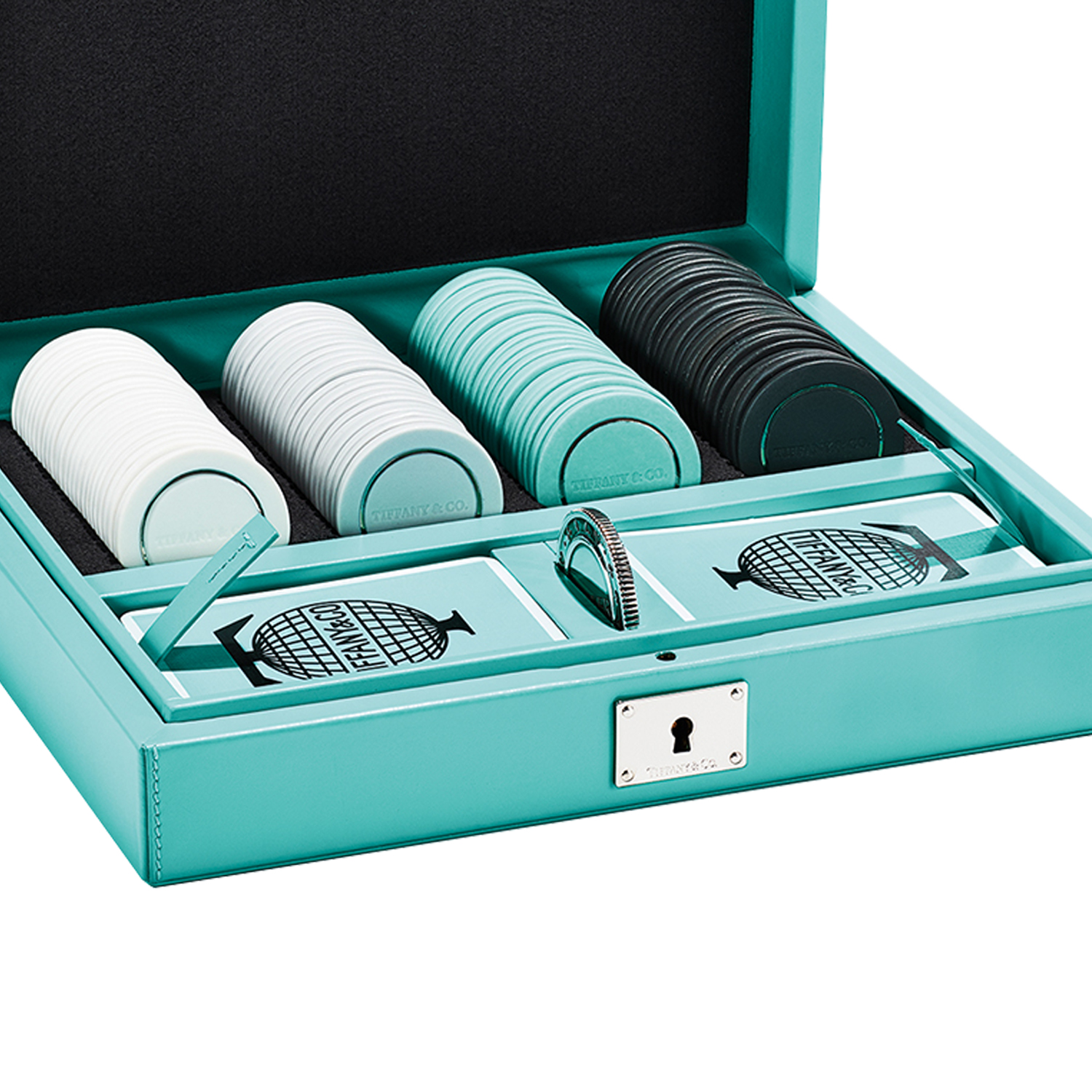 SET CHIP POKER TIFFANY & CO. 100 CHIPS