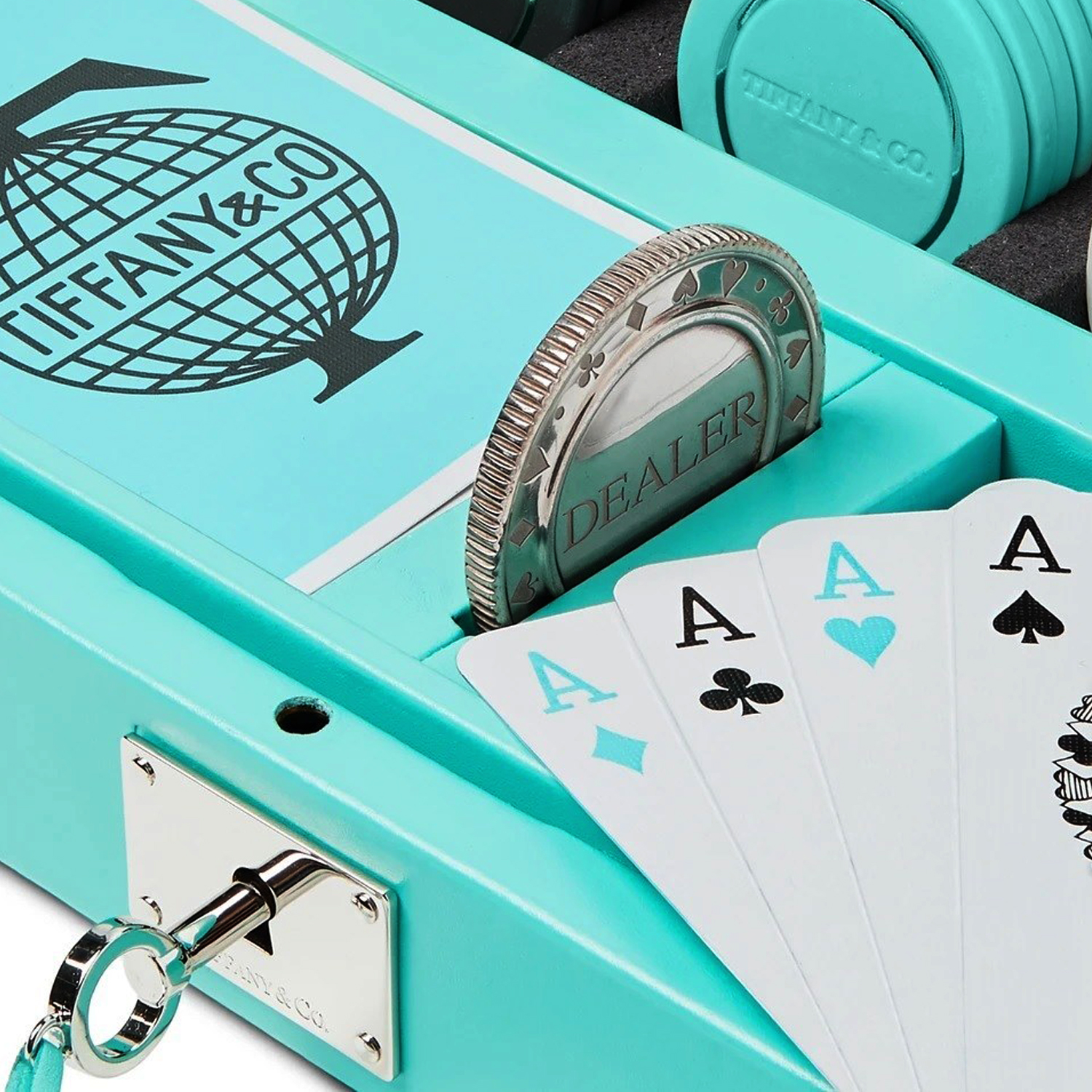 SET CHIP POKER TIFFANY & CO. 100 CHIPS