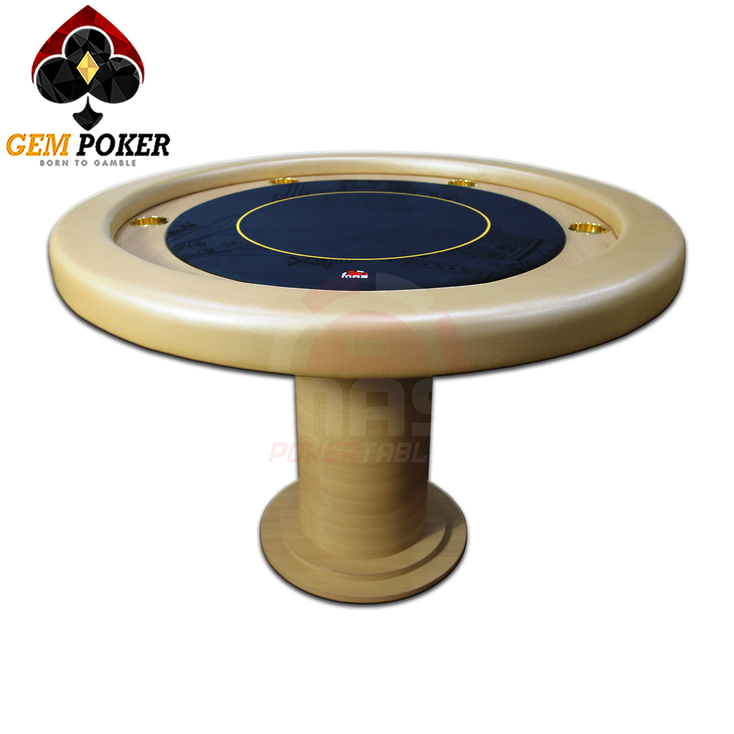 BÀN POKER TRÒN CÓ NẮP