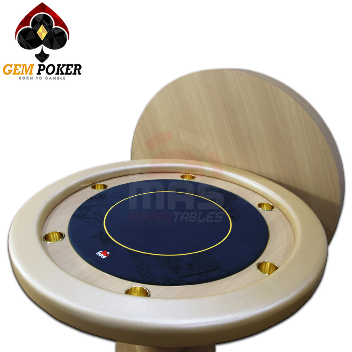 ROLL POKER TABLE WITH LACK – P55
