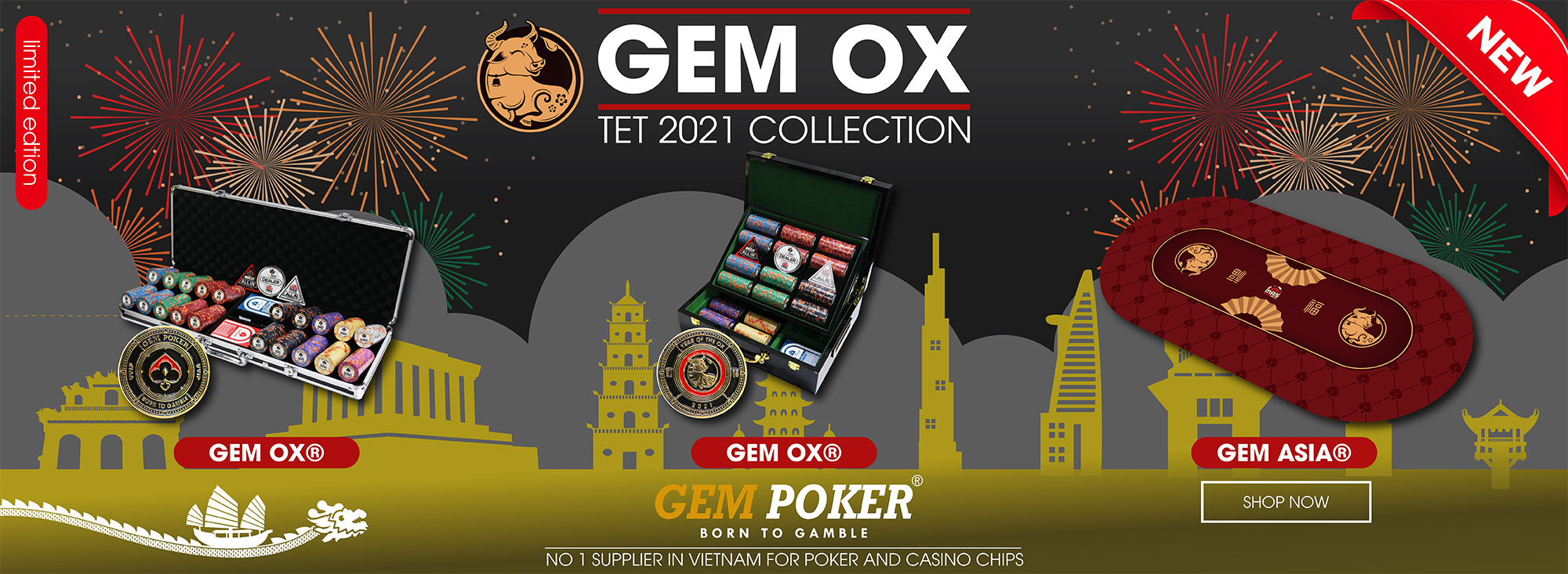 POKER OVAL GEM ASIA 2021 LIMITED® carpet