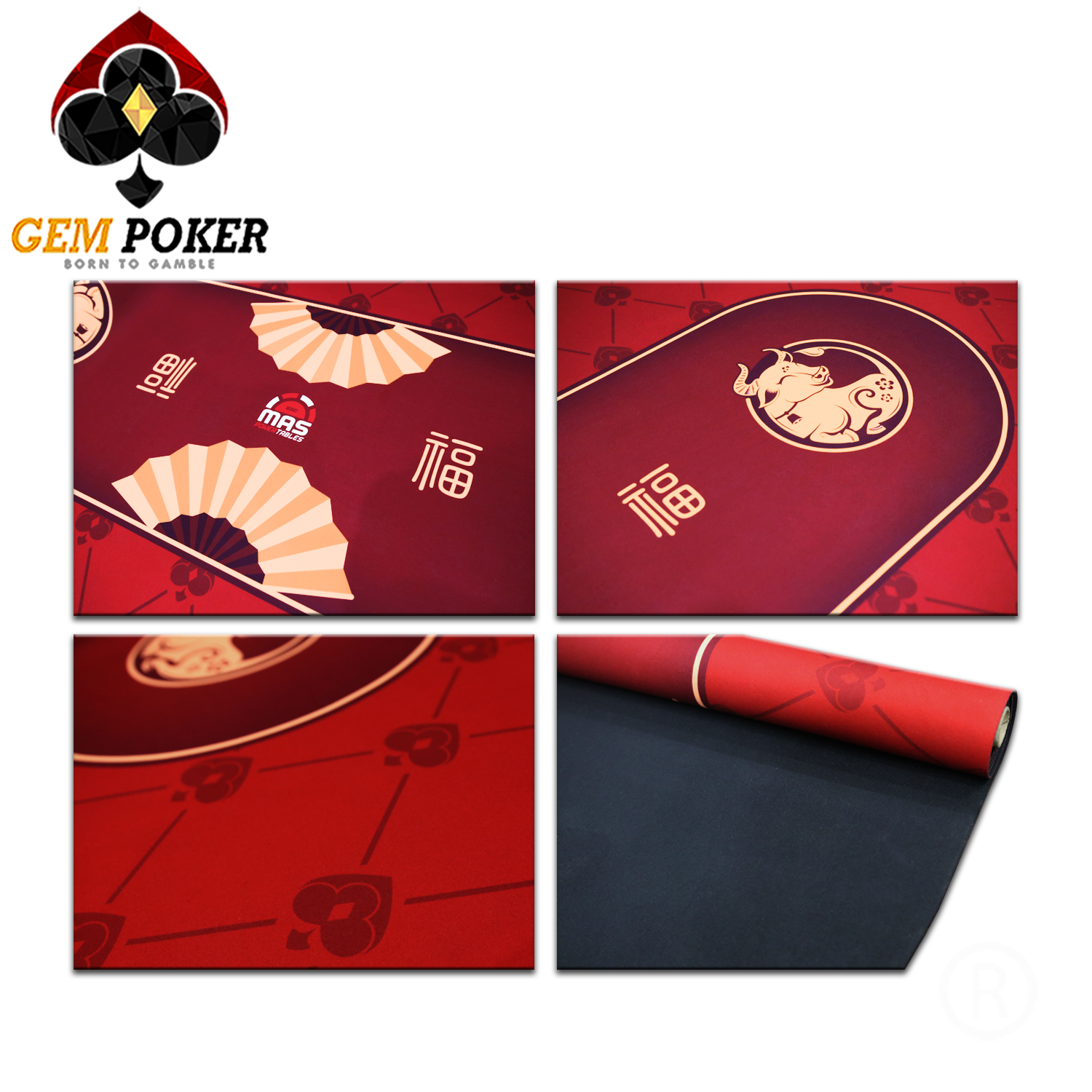 POKER OVAL TEXAS HOLD'EM - GEM ASIA®️ POKER OVAL TEXAS HOLD'EM - GEM ASIA®️