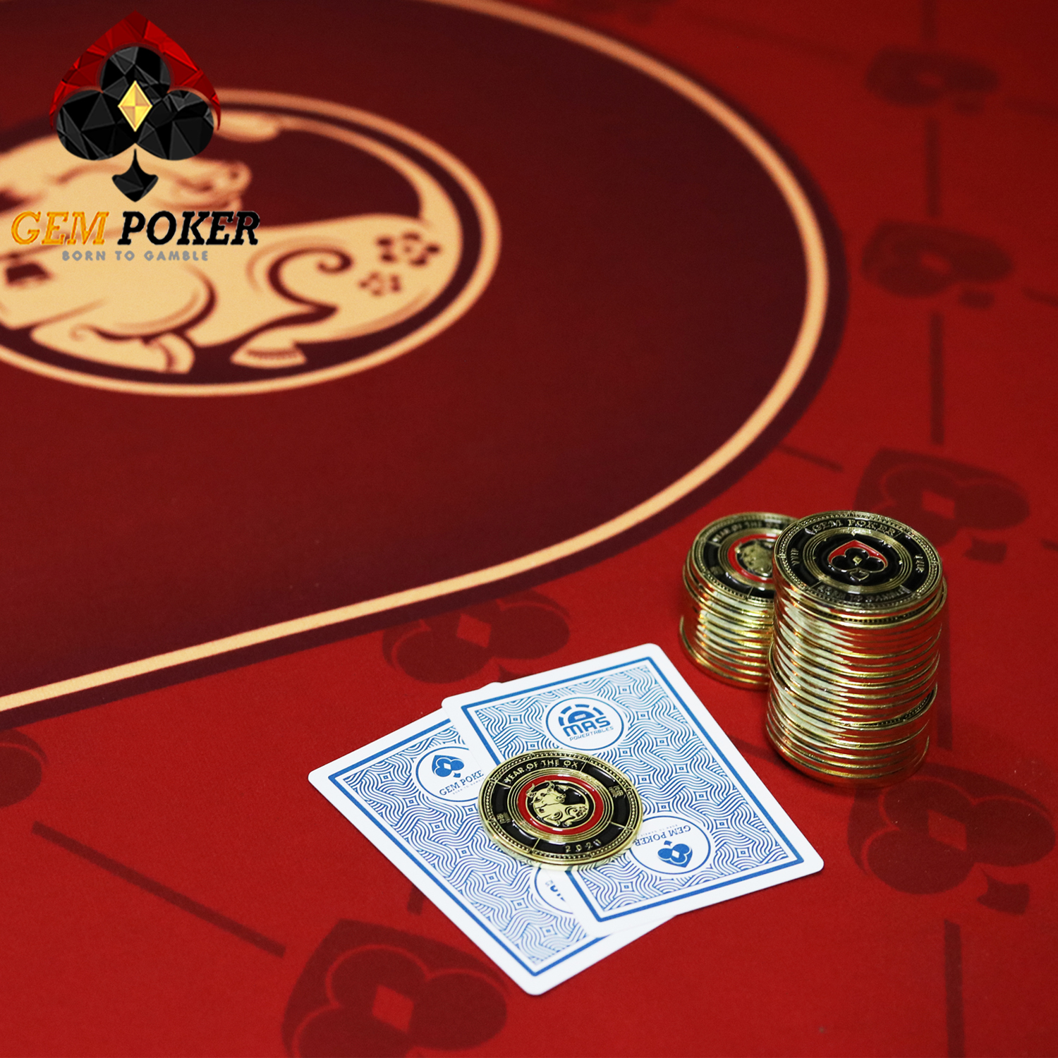 POKER OVAL GEM ASIA 2021 LIMITED® carpet