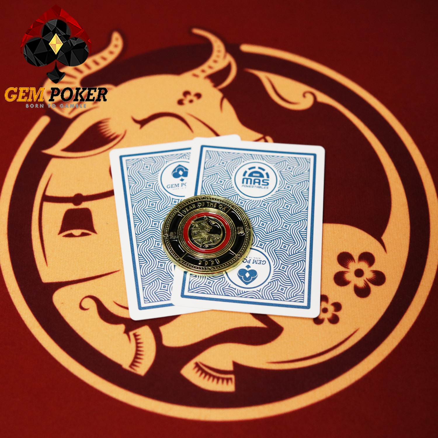 POKER OVAL GEM ASIA 2021 LIMITED® carpet