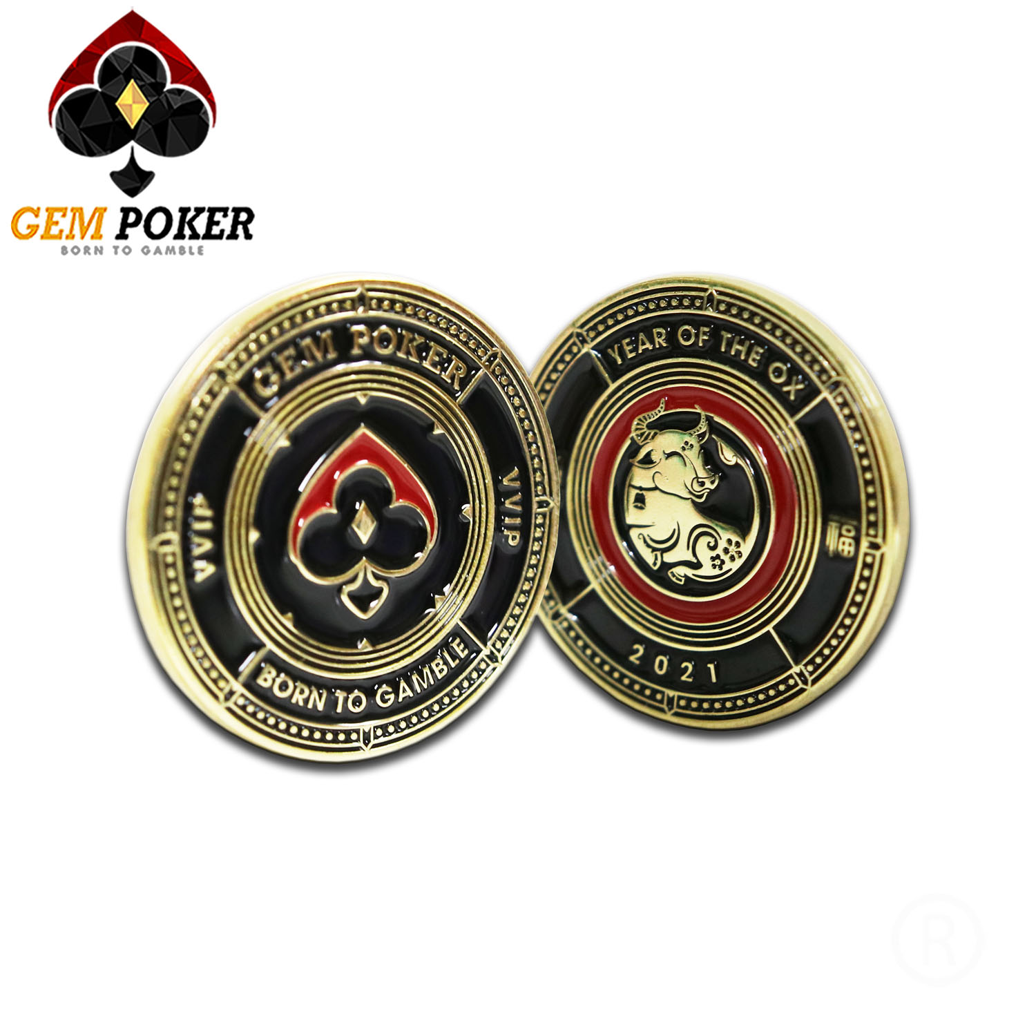 POKER CARD GUARD GEM OX