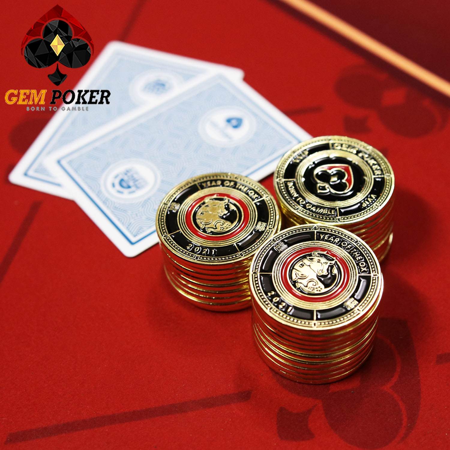 XU DẰN BÀI POKER CARD GUARD GEM OX 2021