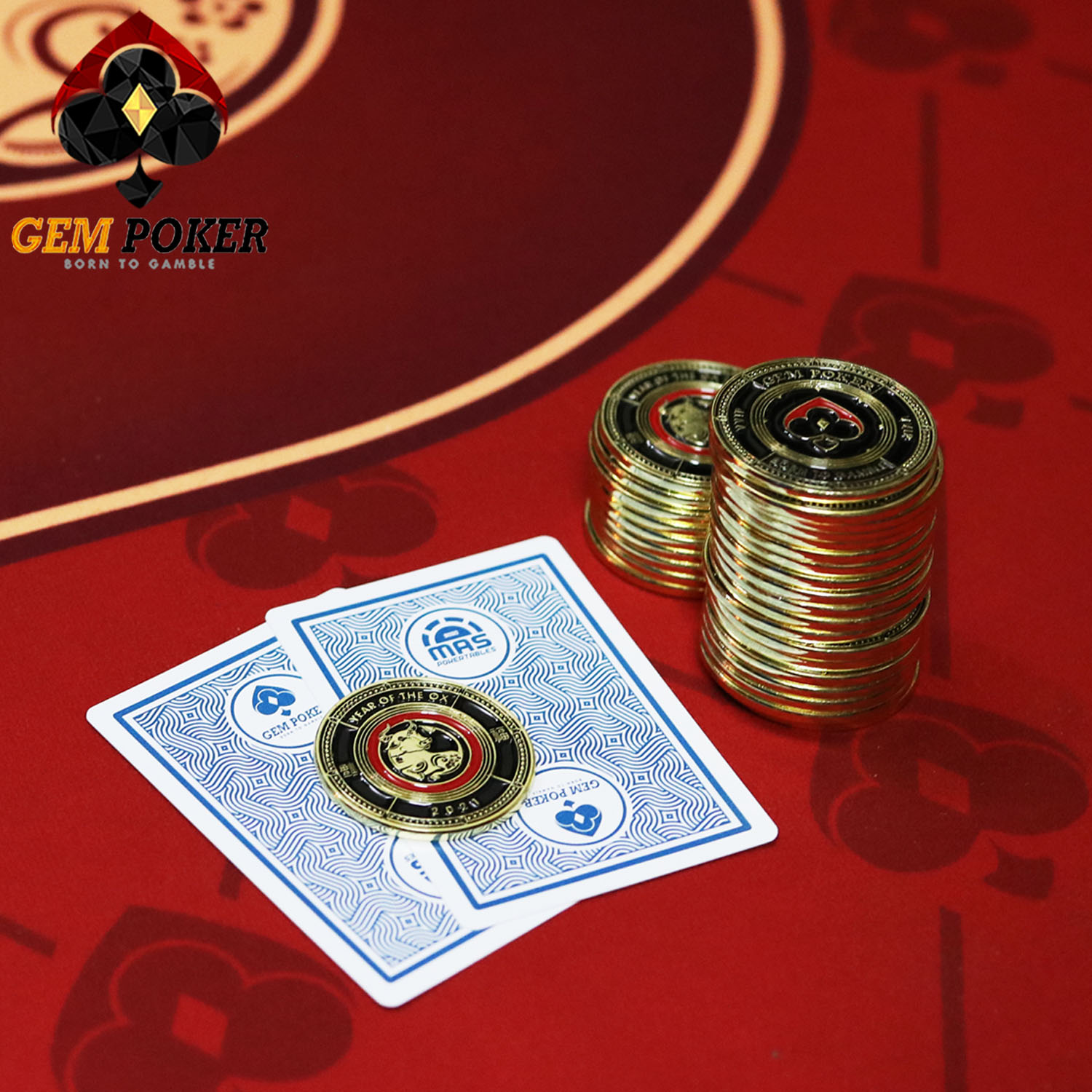 XU DẰN BÀI POKER CARD GUARD GEM OX 2021