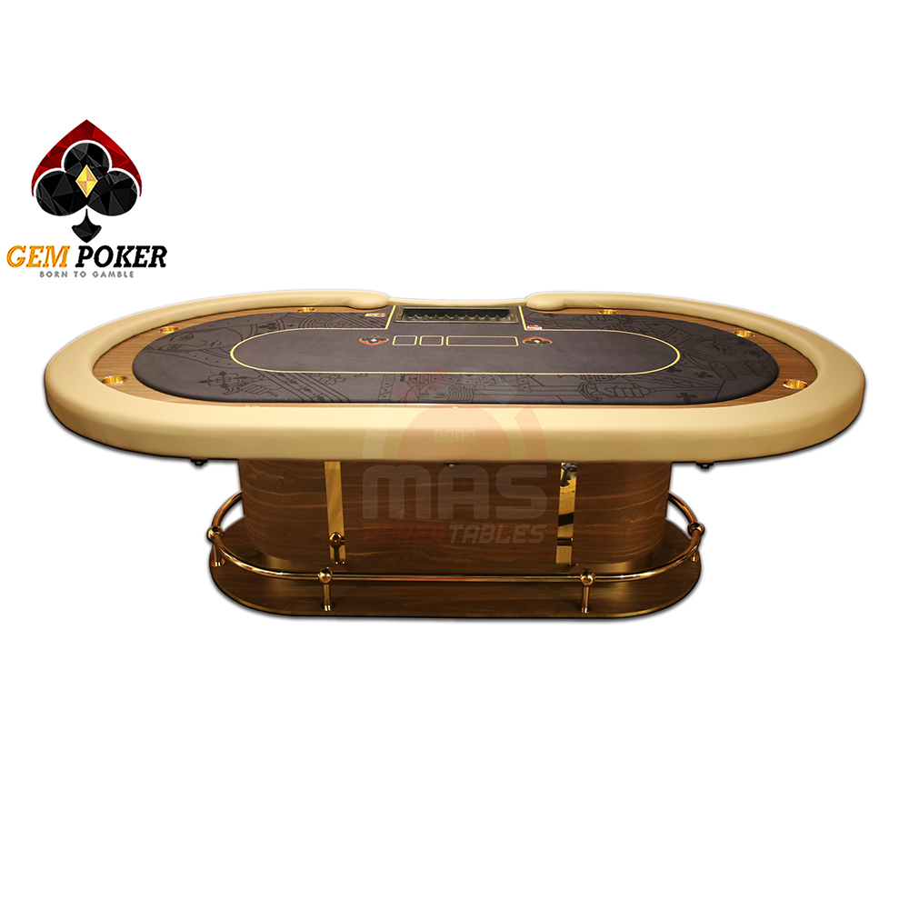 BÀN POKER VIP CÓ NẮP LUX SERIES - P59