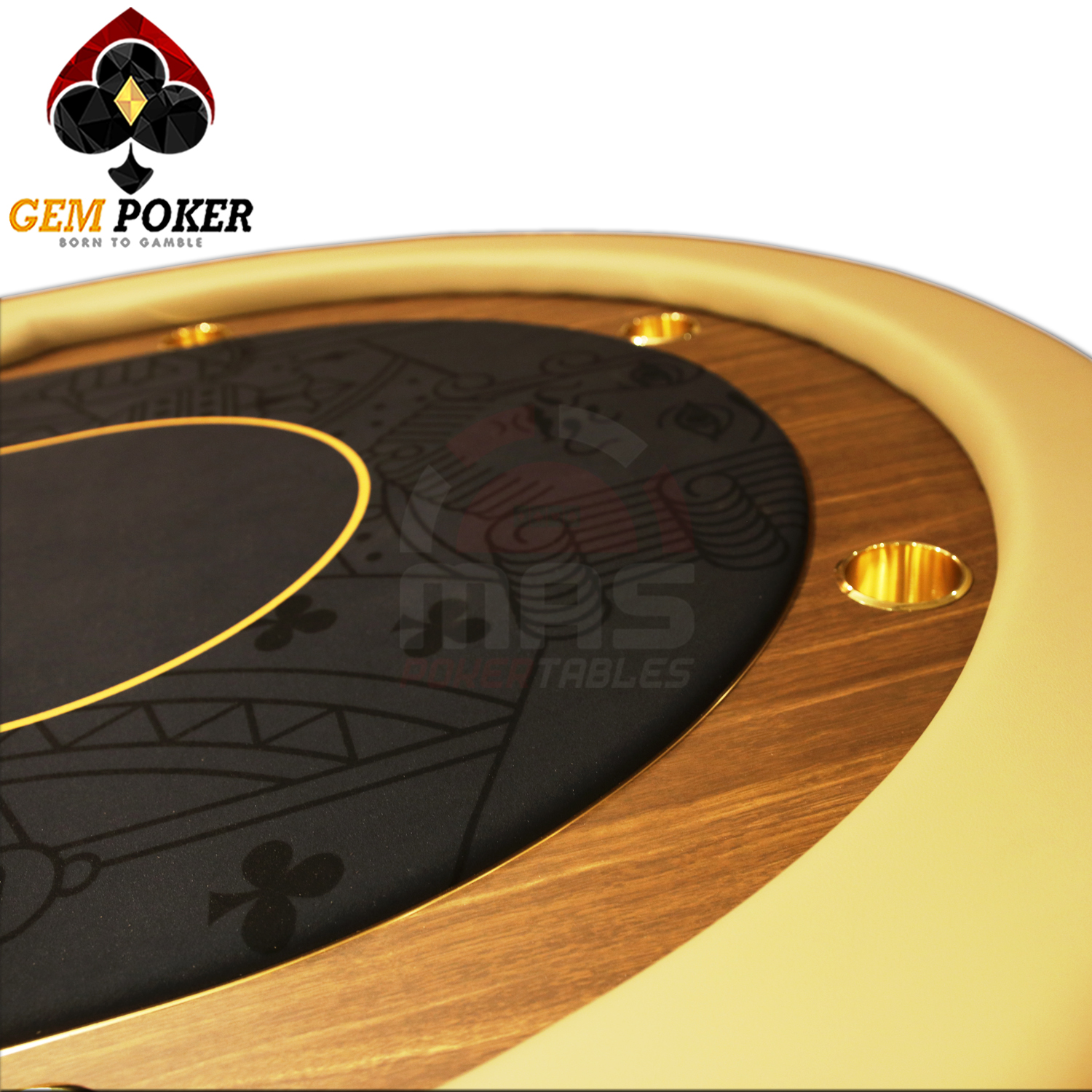 BÀN POKER VIP CÓ NẮP LUX SERIES - P59