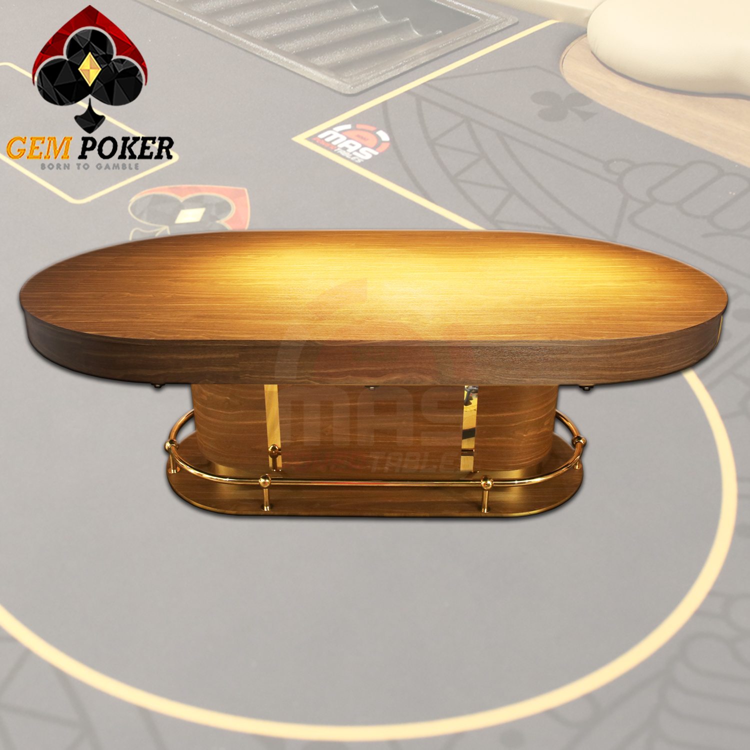 BÀN POKER VIP CÓ NẮP LUX SERIES - P59