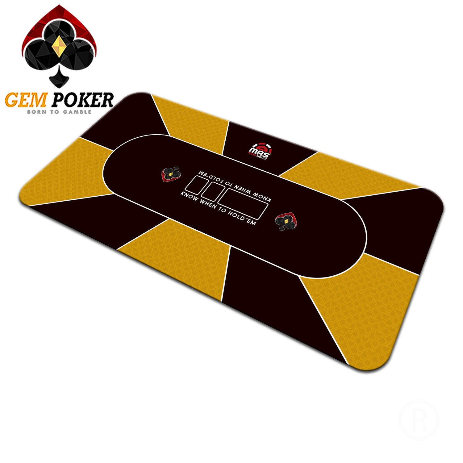 THẢM POKER GEM GOLD