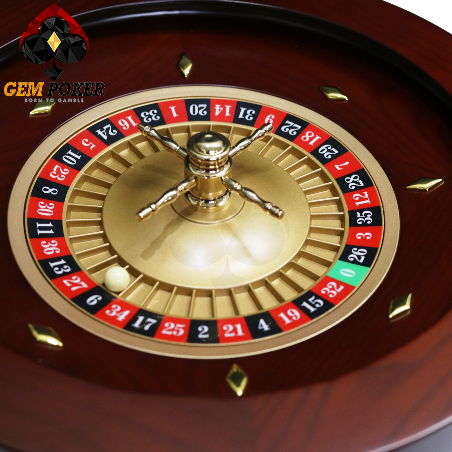 ROULETTE WHEEL 18" EUROPE STYLE