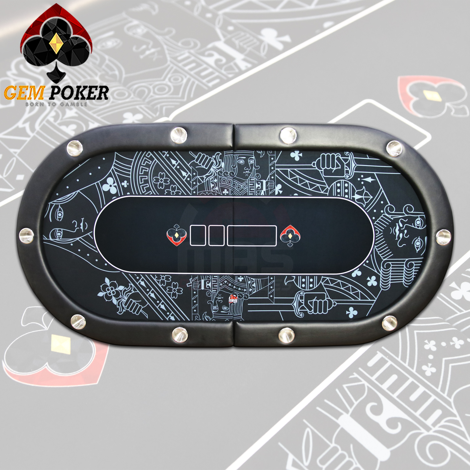 MASFOLD® FOLDING POKER TABLE - MFT04