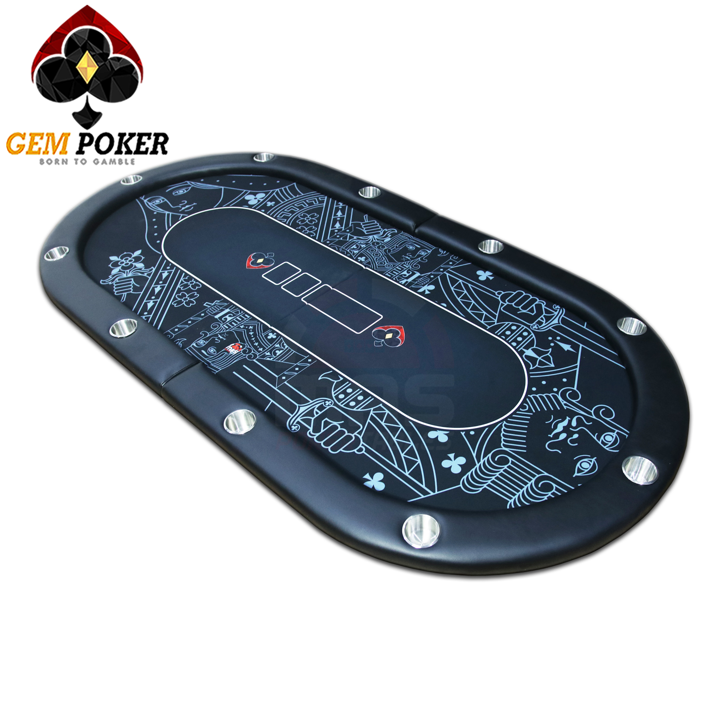 MẶT BÀN POKER GẬP MASFOLD® - MFT04